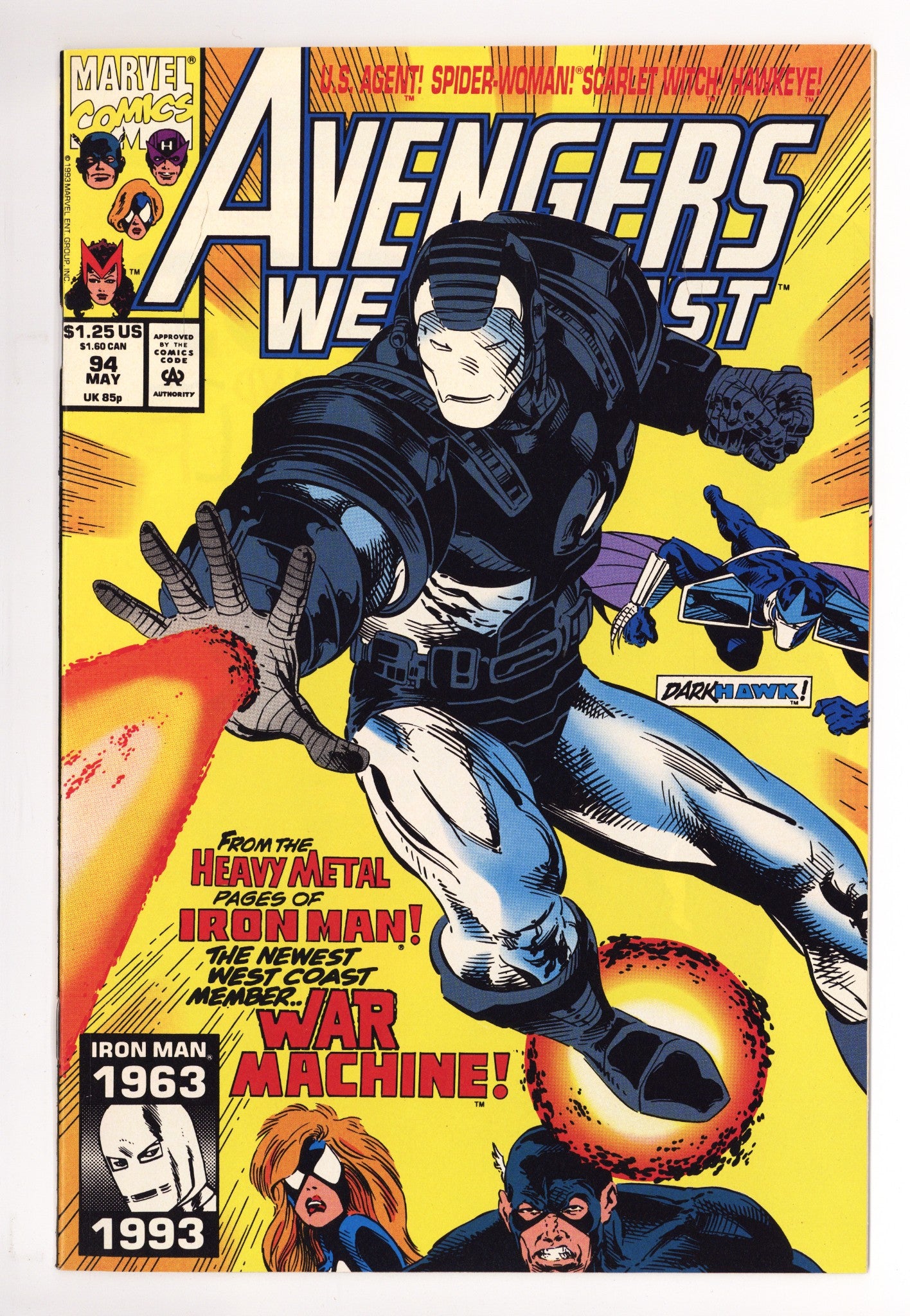 Avengers West Coast Vol 2 94 VF- (7.5) (1993) 