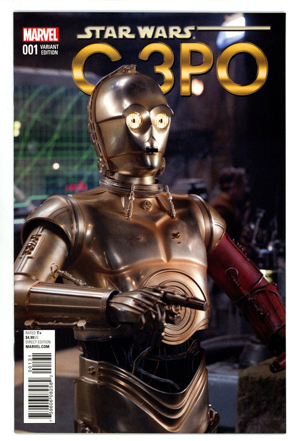Star Wars Special: C-3PO 1 VF+ (8.5) (2016) Photo Incentive Variant