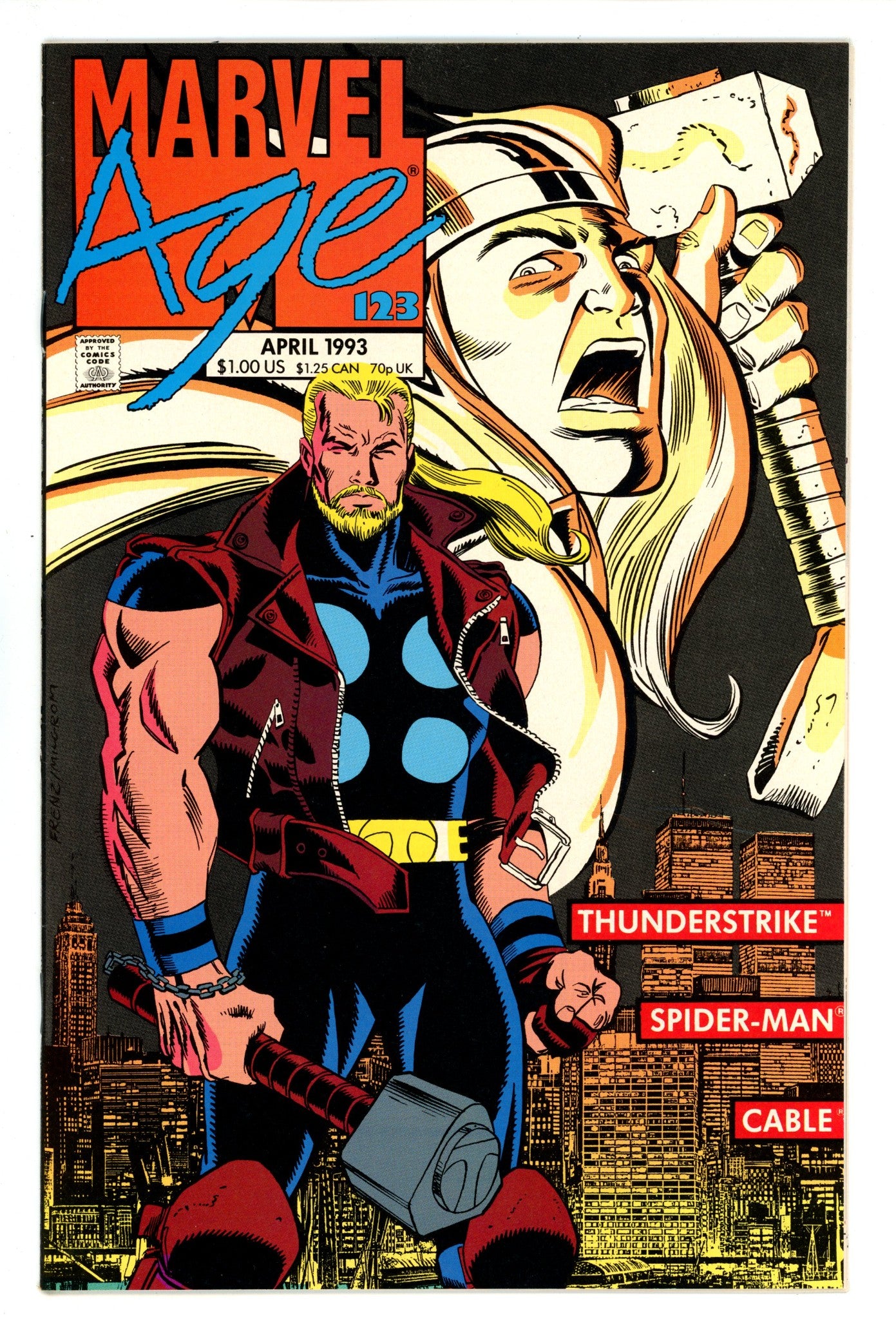 Marvel Age 123 High Grade (1993) 