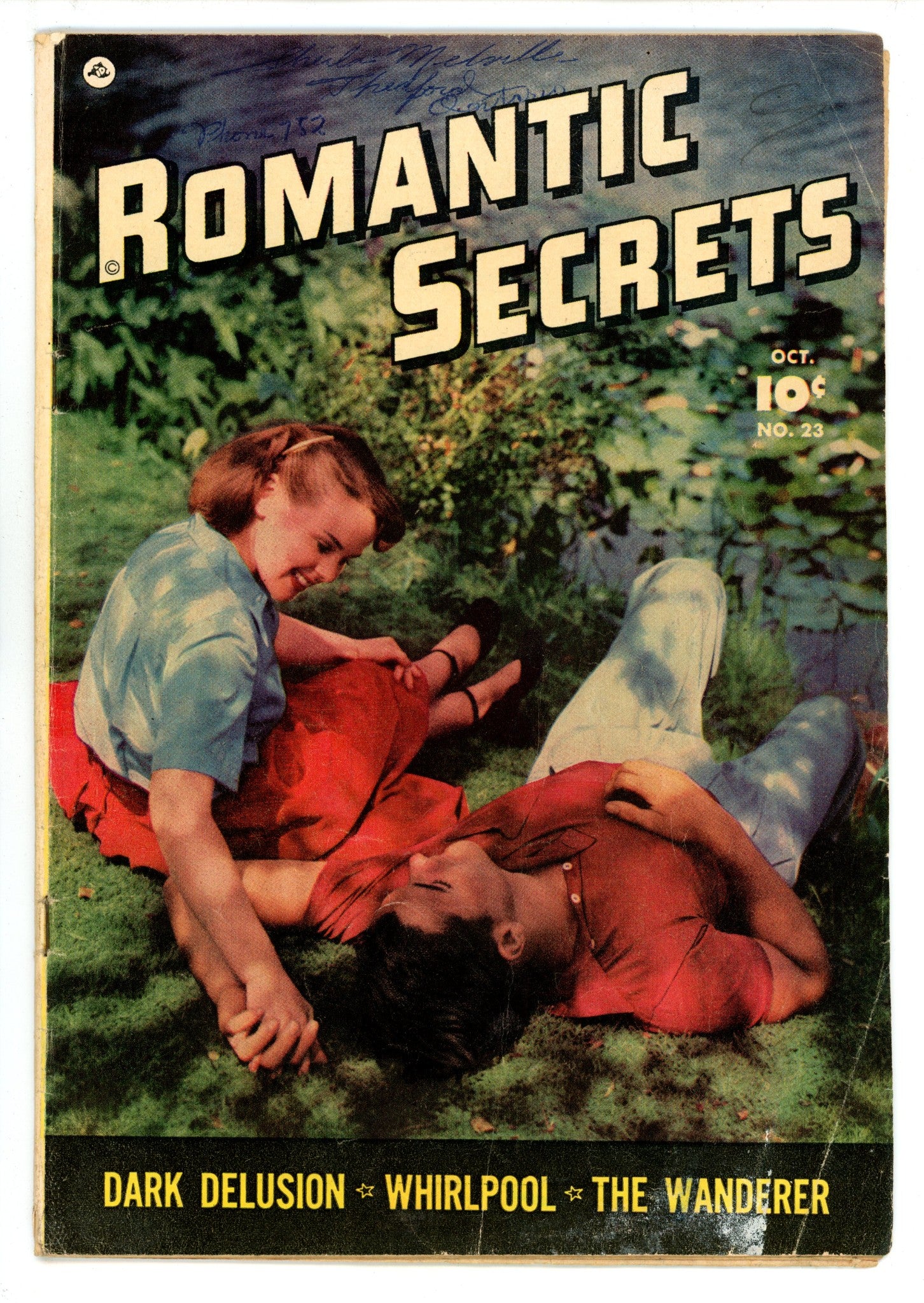 Romantic Secrets 23 VG- (3.5) (1951) 