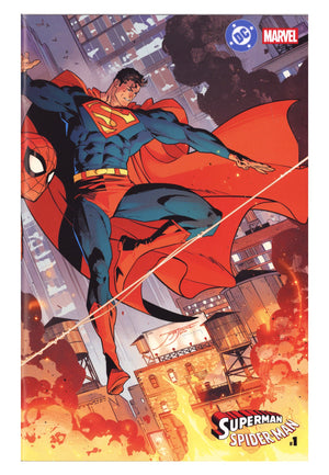 DC Marvel Superman Spider-Man 1 Jiménez Wraparound Variant (2026)