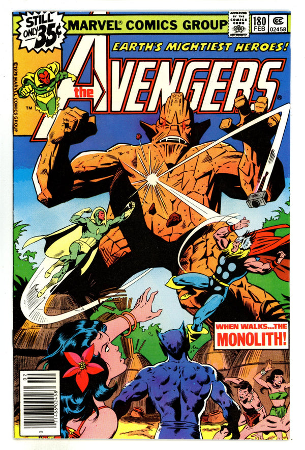 The Avengers Vol 1 180 VF- (7.5) (1979)