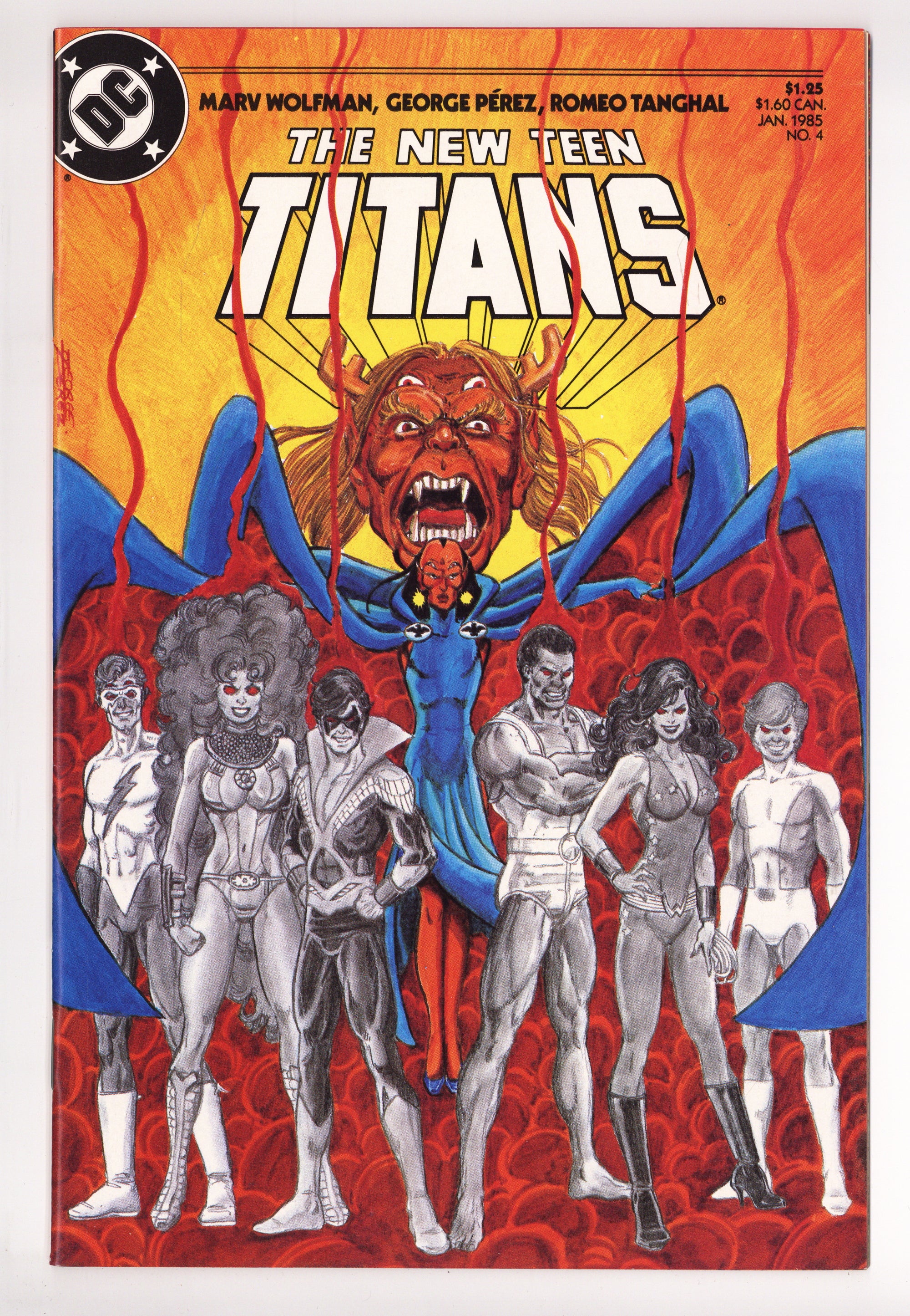 The New Teen Titans Vol 2 4 High Grade (1985) 