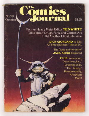The Comics Journal 59 Very Low Grade (1980)