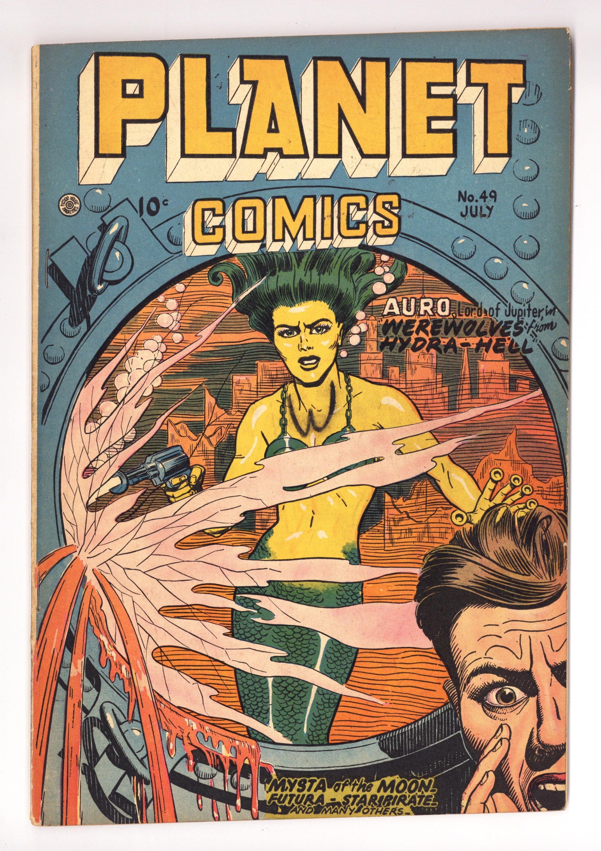 Planet Comics Vol 1 49 FN- (5.5) (1947) 