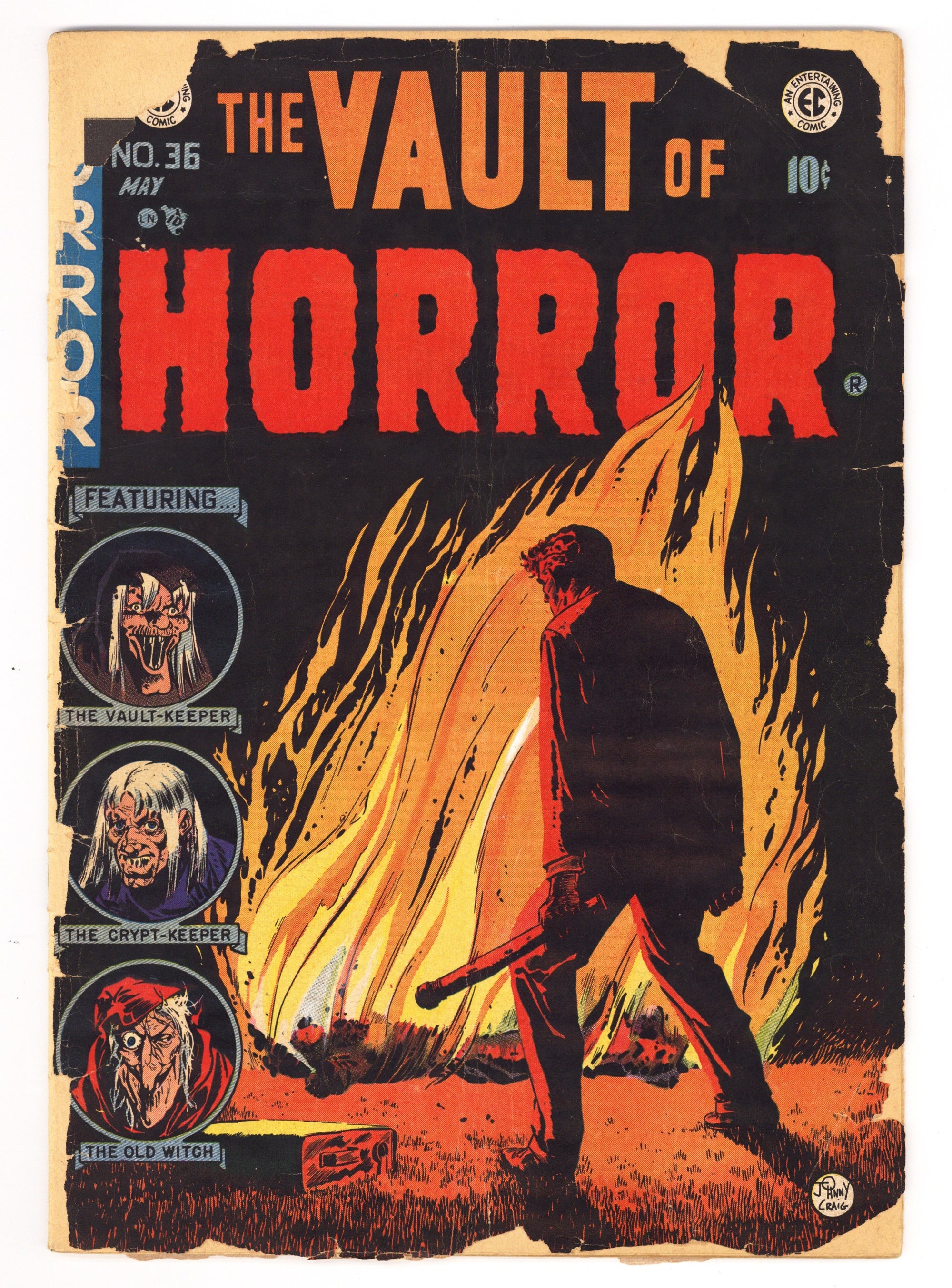 Vault of Horror Vol 1 36  PR (0.5)   (1954)        