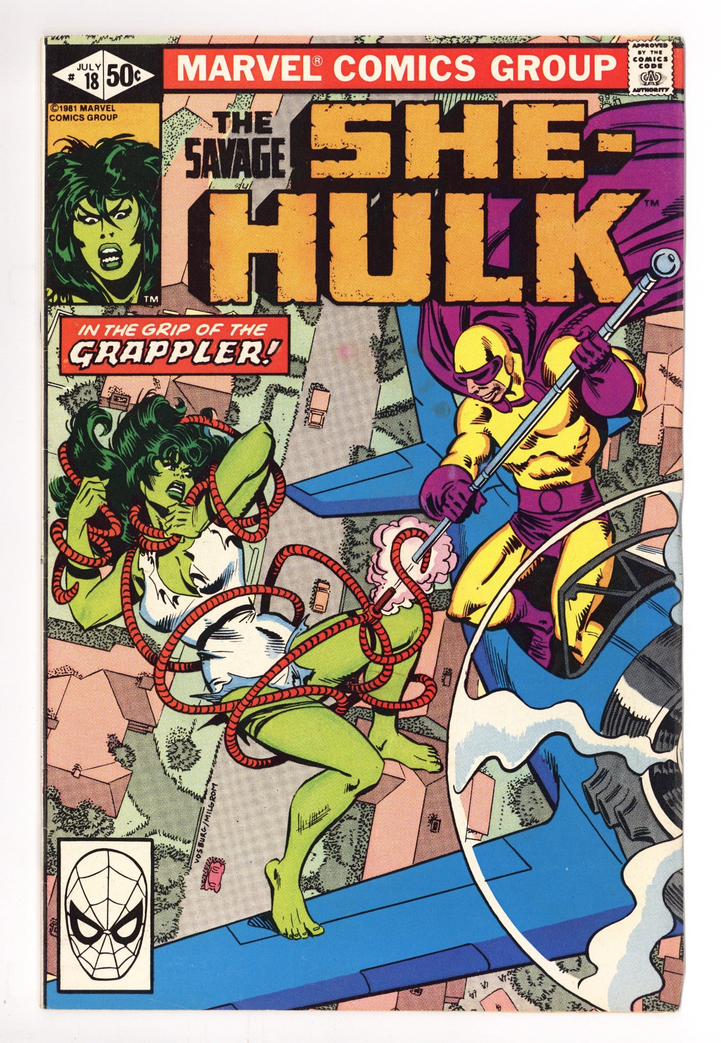 The Savage She-Hulk 18 Low Grade (1981) 