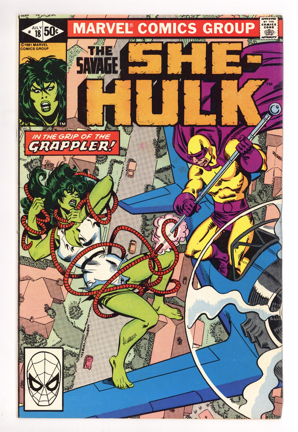 The Savage She-Hulk 18 Low Grade (1981)