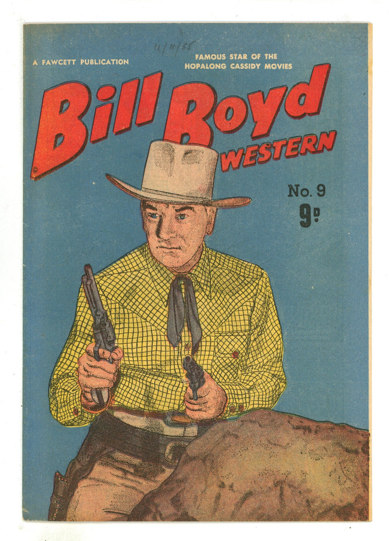 Bill Boyd Western 9 FN- (5.5) (1955) 