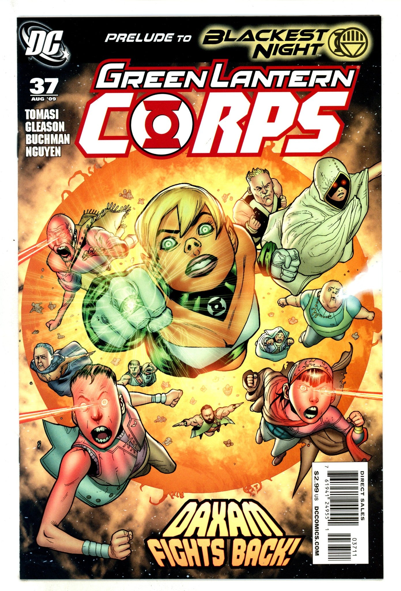 Green Lantern Corps Vol 1 37 High Grade (2009) 