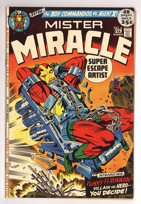 Mister Miracle Vol 1 6 VG+ (4.5) (1972)