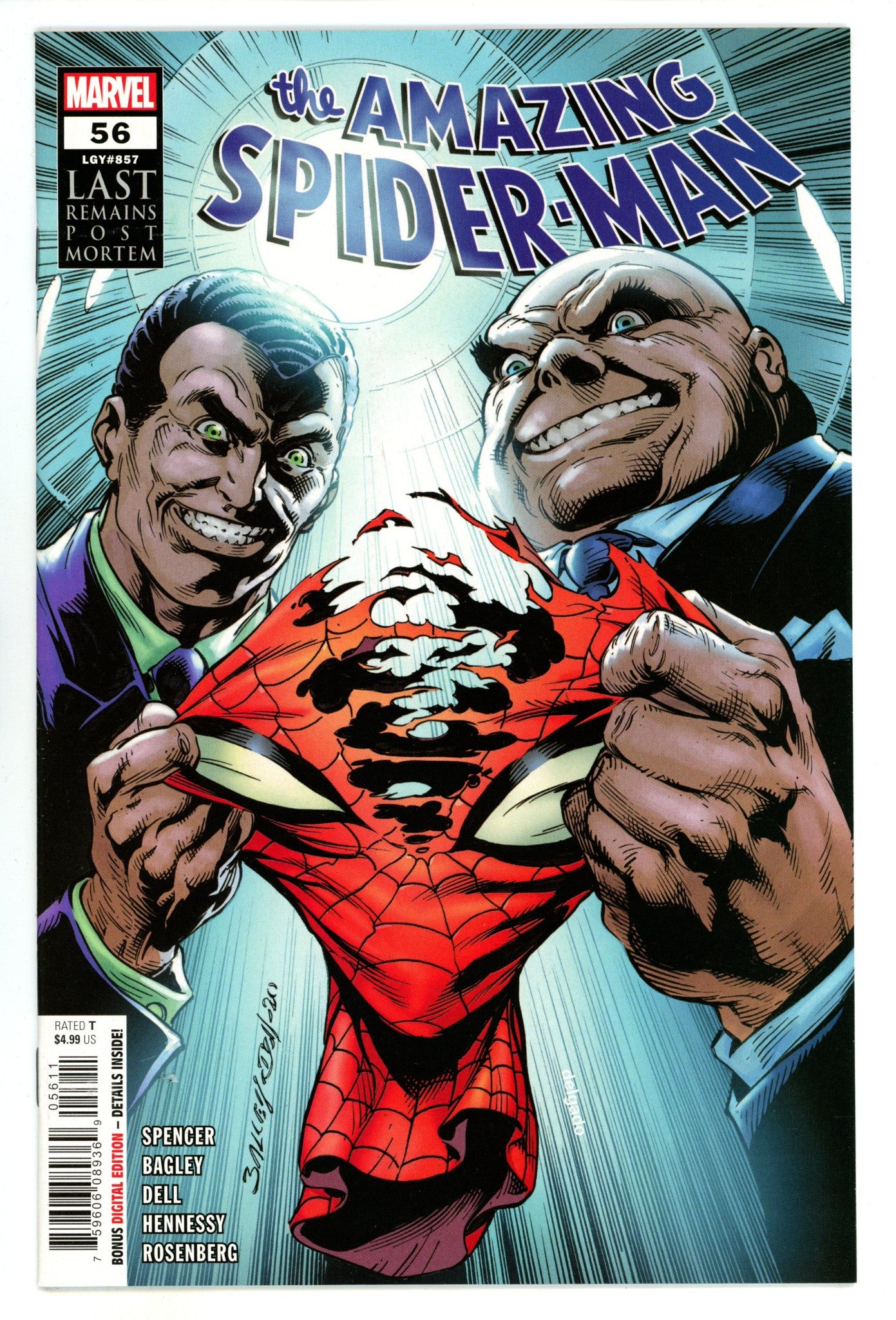 Amazing Spider-Man Vol 5 56 (857)  High Grade  (2021)  