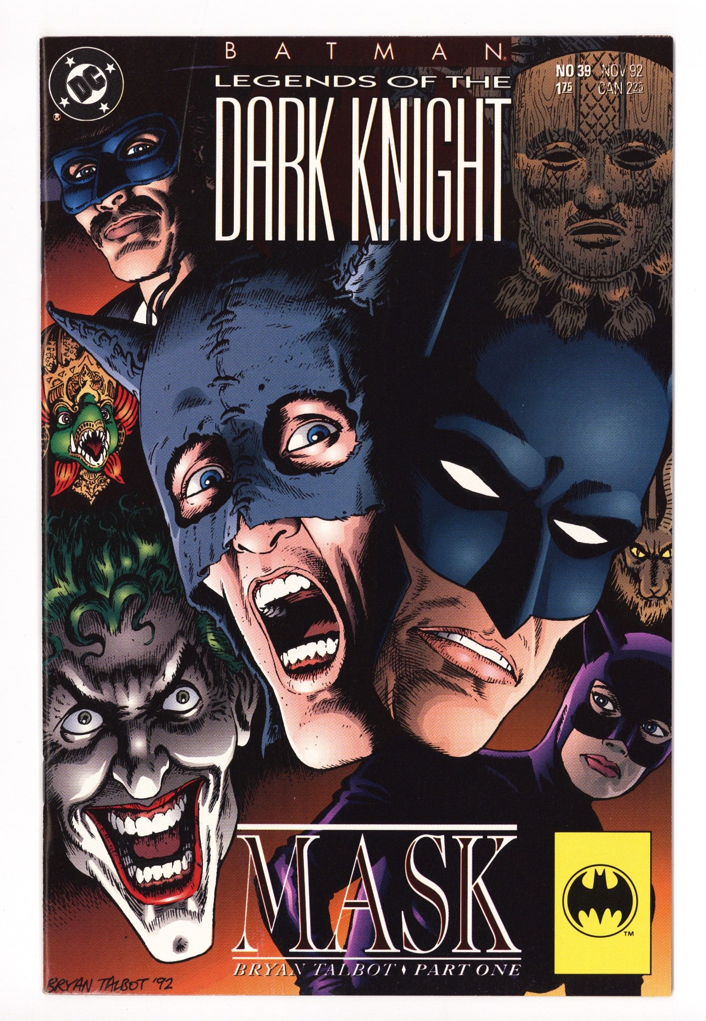 Batman: Legends of the Dark Knight 39 High Grade (1992) 