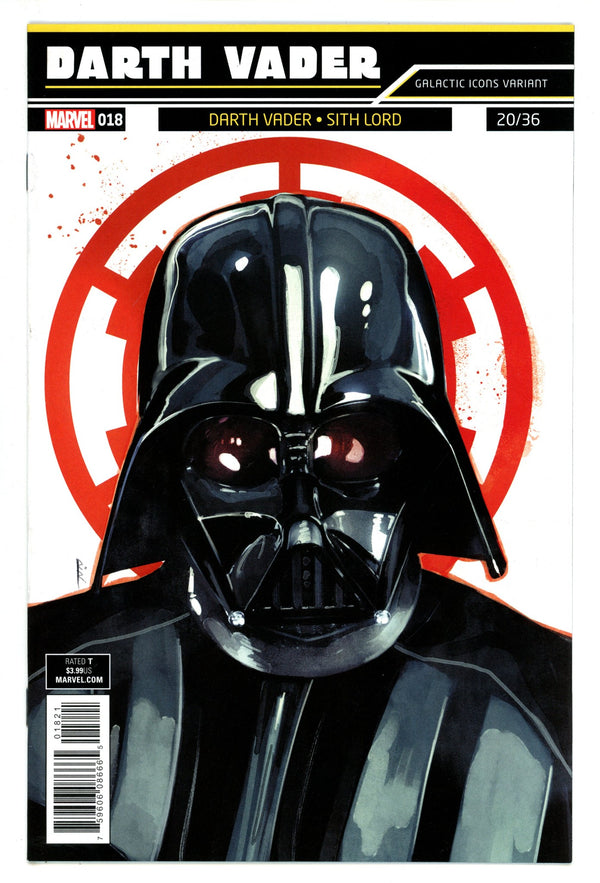 Darth Vader Vol 2 18 NM- (9.2) (2018) Reis Variant