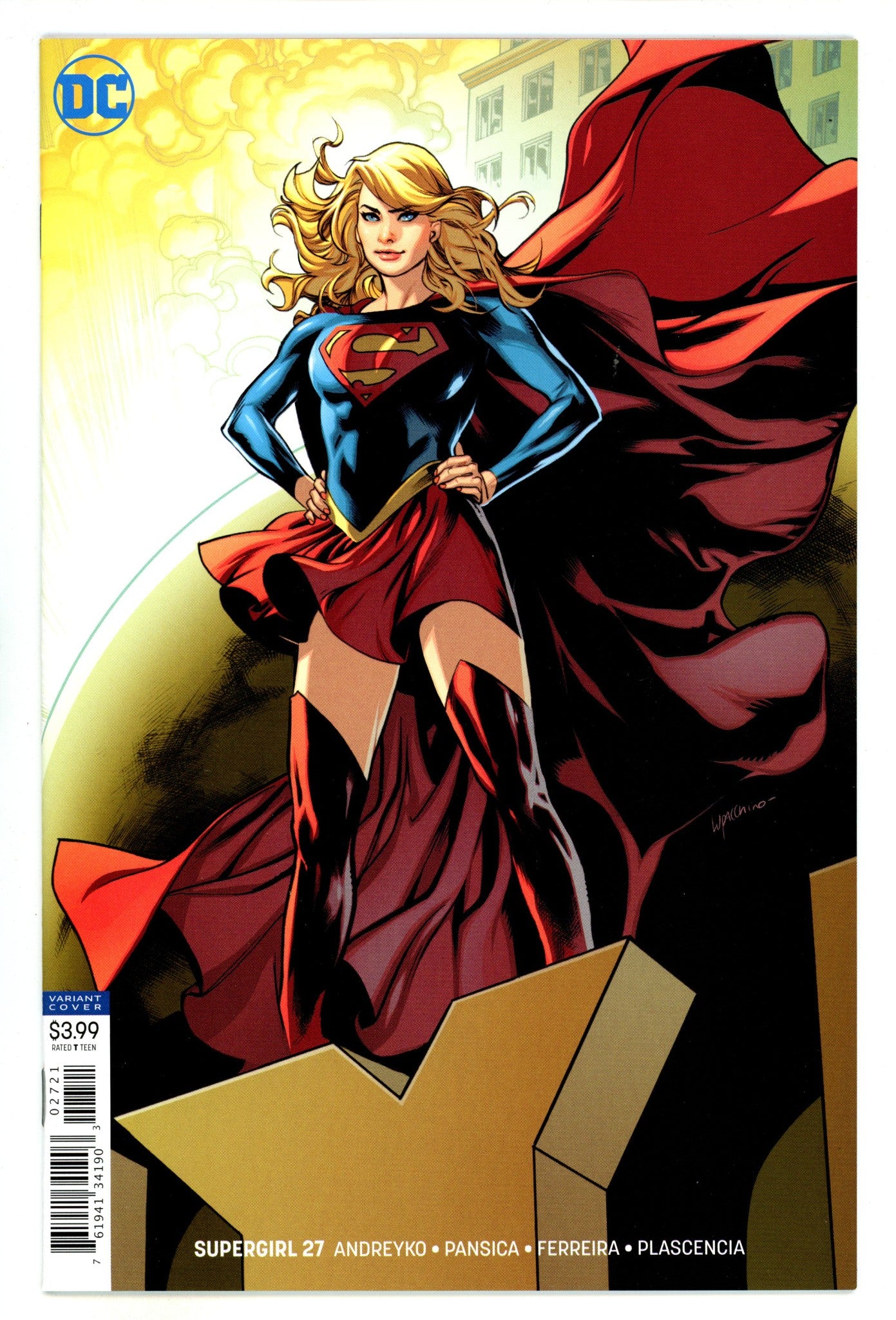 Supergirl Vol 7 27 High Grade (2019) Lupacchino Variant 
