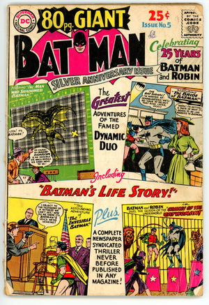 80 Page Giant Magazine 5 GD (2.0) (1964) 