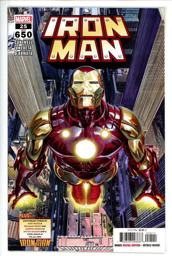 Iron Man Vol 6 25 (650) High Grade (2023)