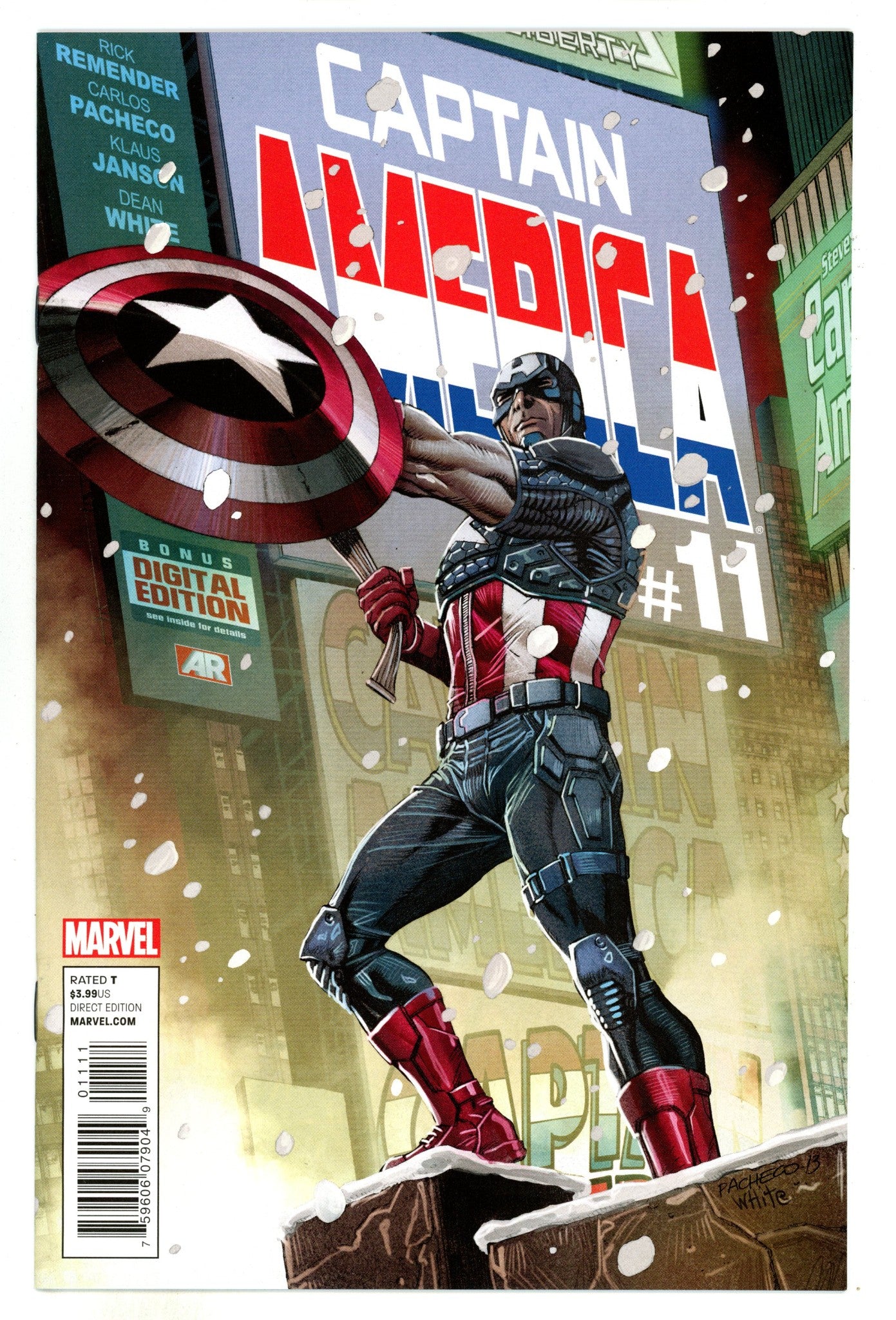 Captain America Vol 7 11 High Grade (2013) 