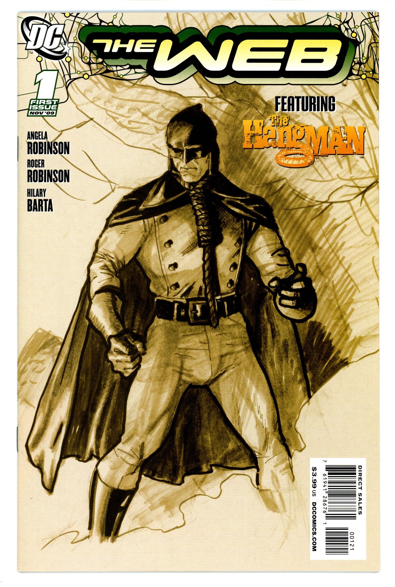 The Web 1 NM- (9.2) (2009) Jones Sketch Variant 
