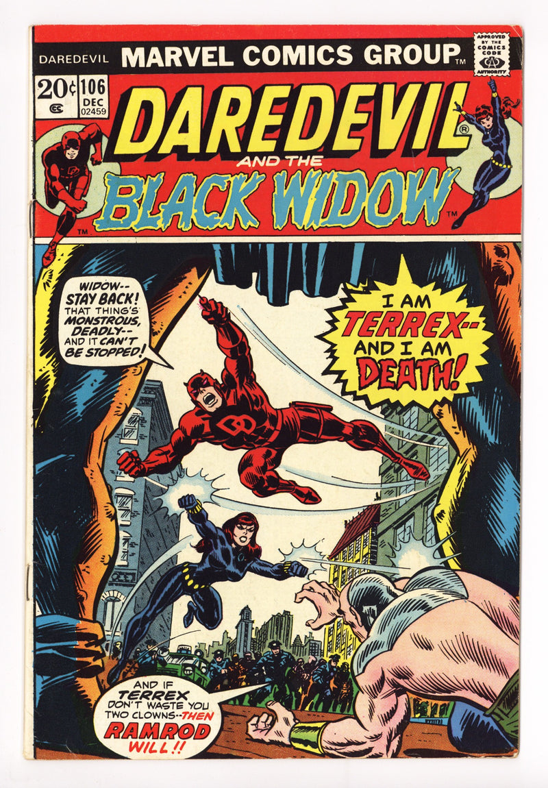Daredevil Vol 1 106 FN (6.0) (1973) 