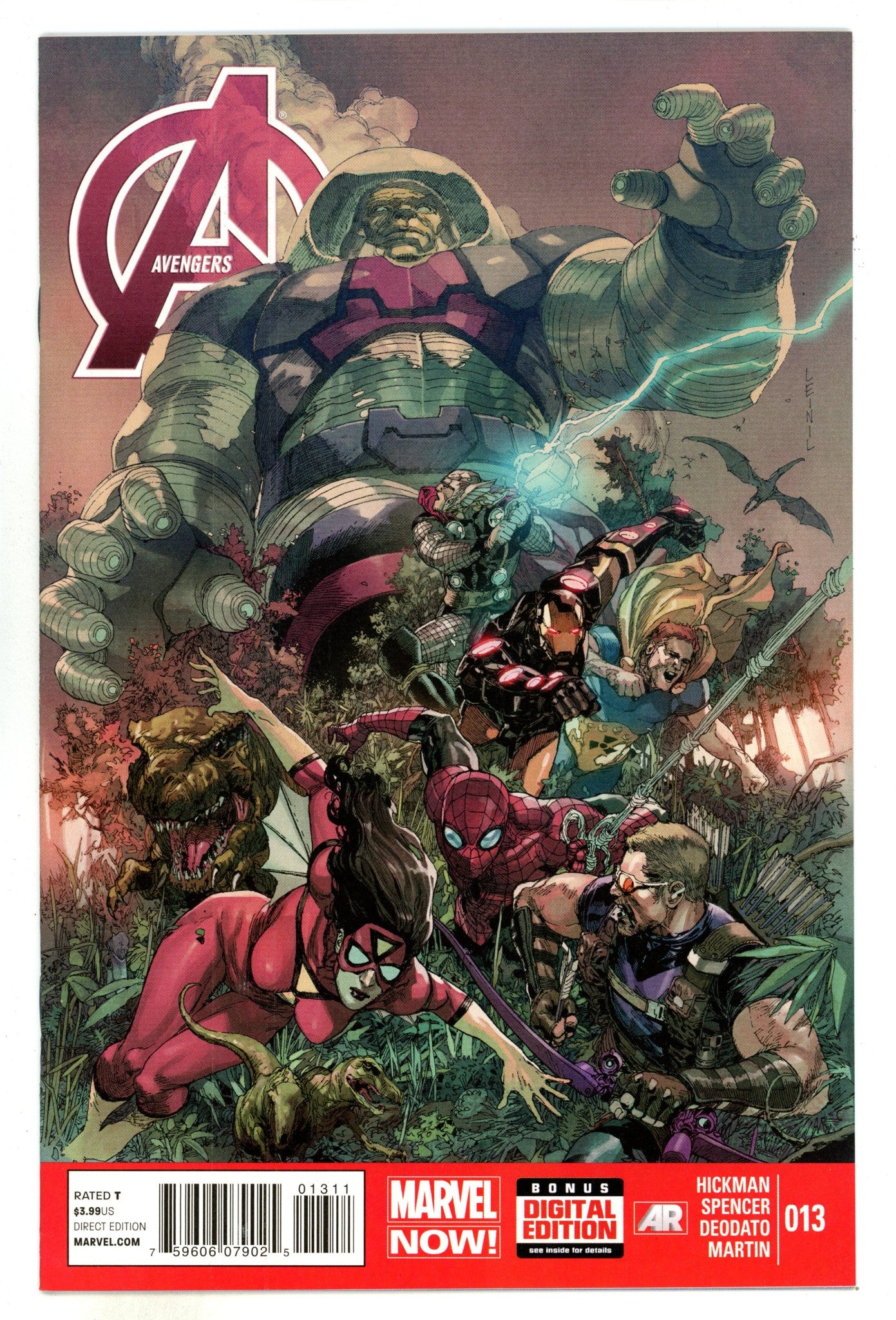Avengers Vol 5 13 High Grade (2013) 
