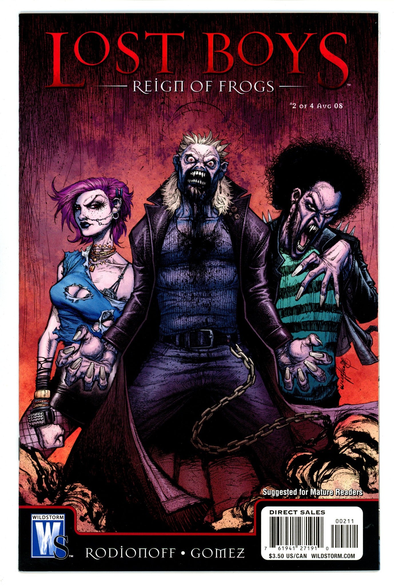 Lost Boys: Reign of Frogs 2 NM- (9.2) (2008) 