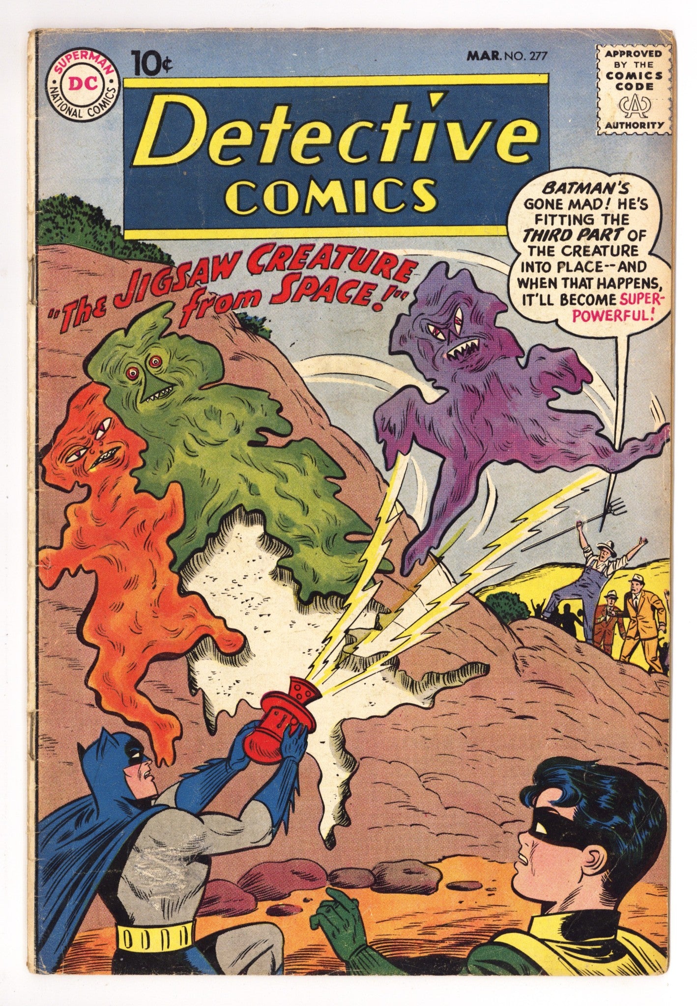 Detective Comics Vol 1 277 VG- (3.5) (1960) 