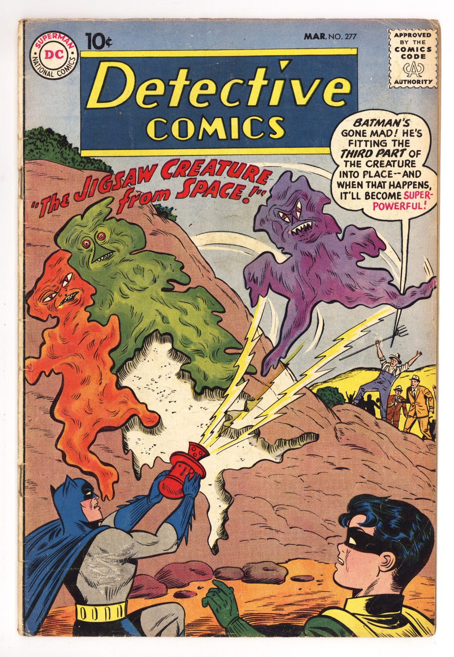 Detective Comics Vol 1 277 VG- (3.5) (1960) 