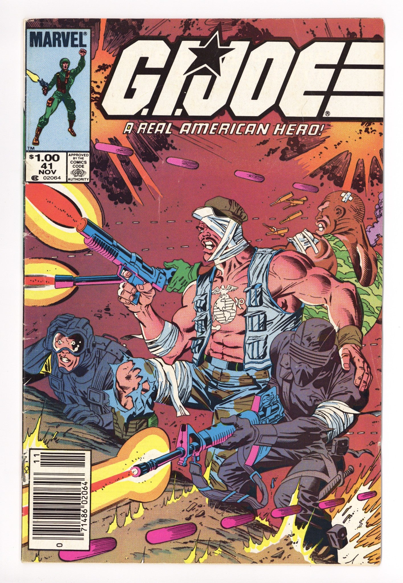 G.I. Joe, A Real American Hero 41 Low Grade (1985) Canadian Price Variant 