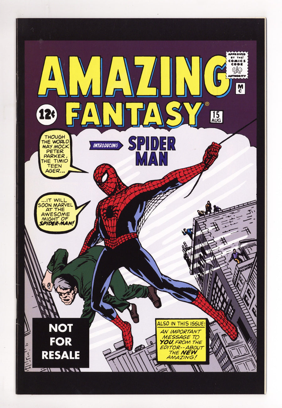 Amazing Fantasy No. 15 [Marvel Legends Reprint]   [nn]  FN+ (6.5)   (2005)        
