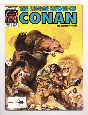 The Savage Sword of Conan Vol 1 167 Mid Grade (1989)