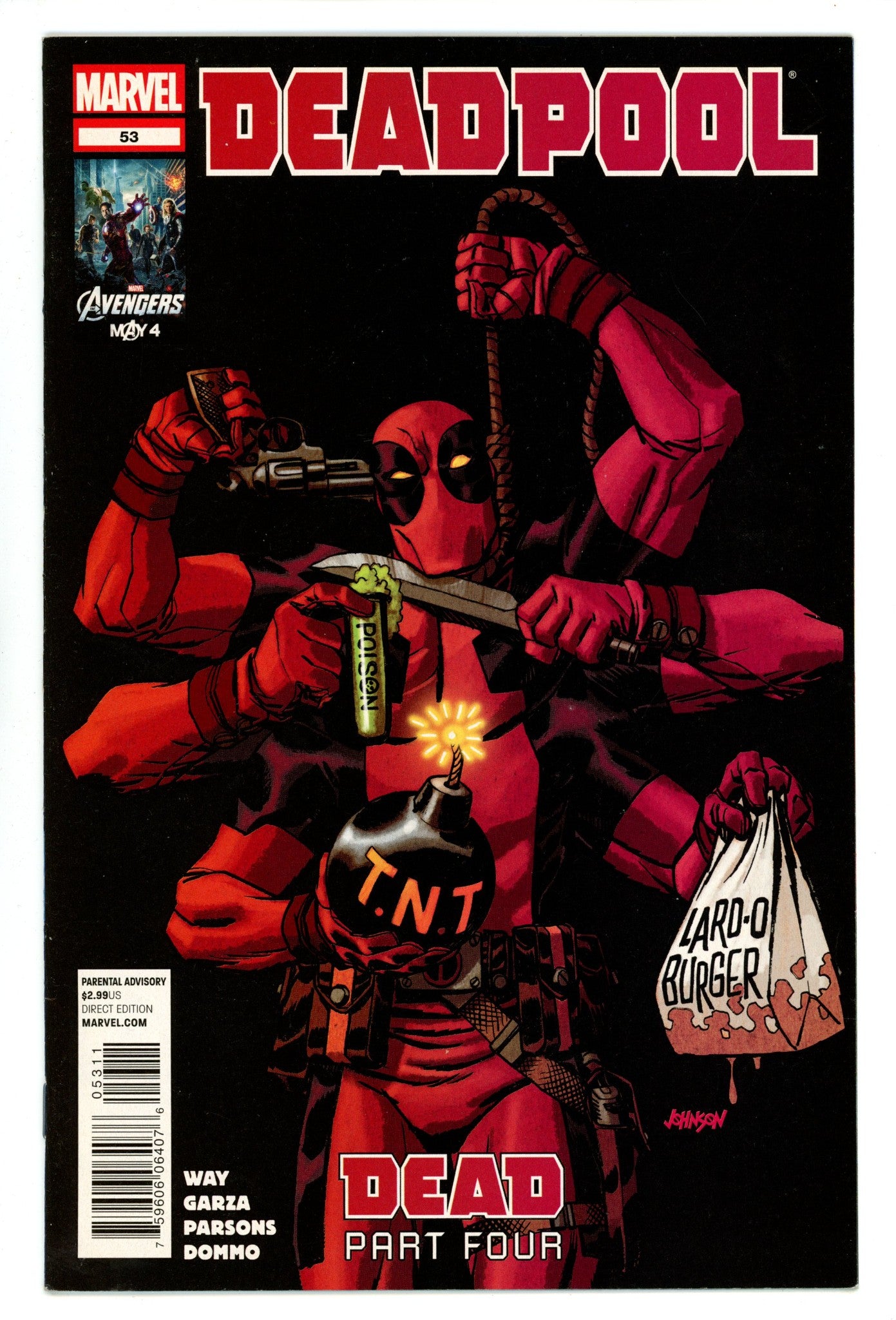 Deadpool Vol 3 53 High Grade (2012) 