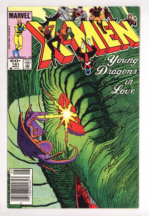 The Uncanny X-Men Vol 1 181 Mid Grade (1984) Newsstand