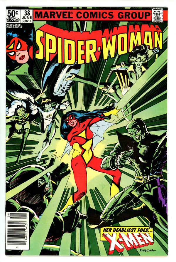 Spider-Woman Vol 1 38 VF (8.0) (1981) Newsstand