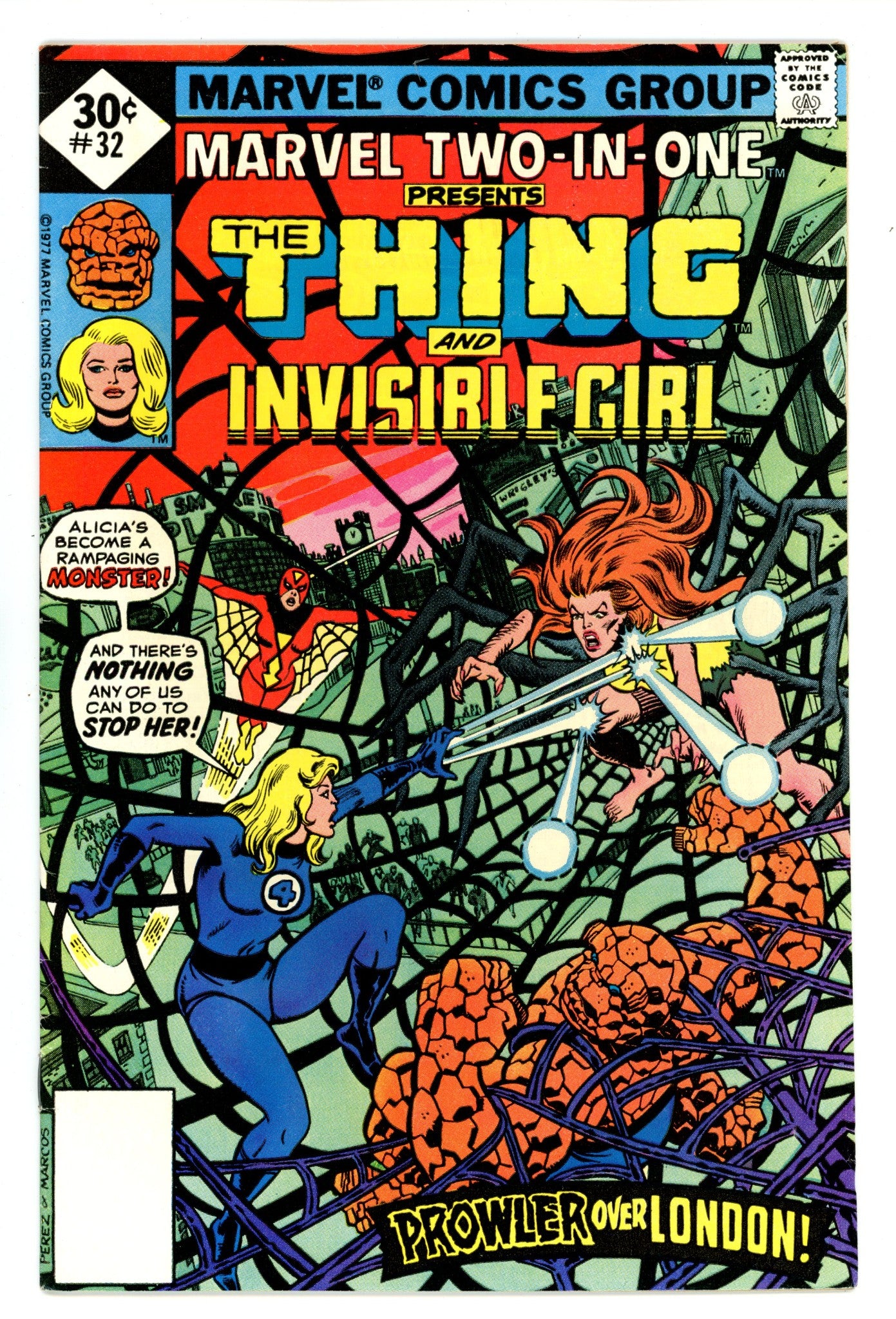 Marvel Two-in-One Vol 1 32 FN+ (6.5) Whitman (1977) 