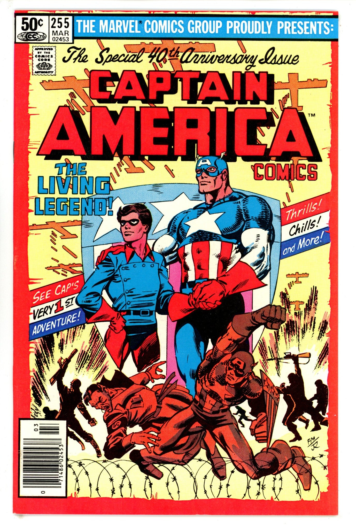 Captain America Vol 1 255 Newsstand NM- (1981)
