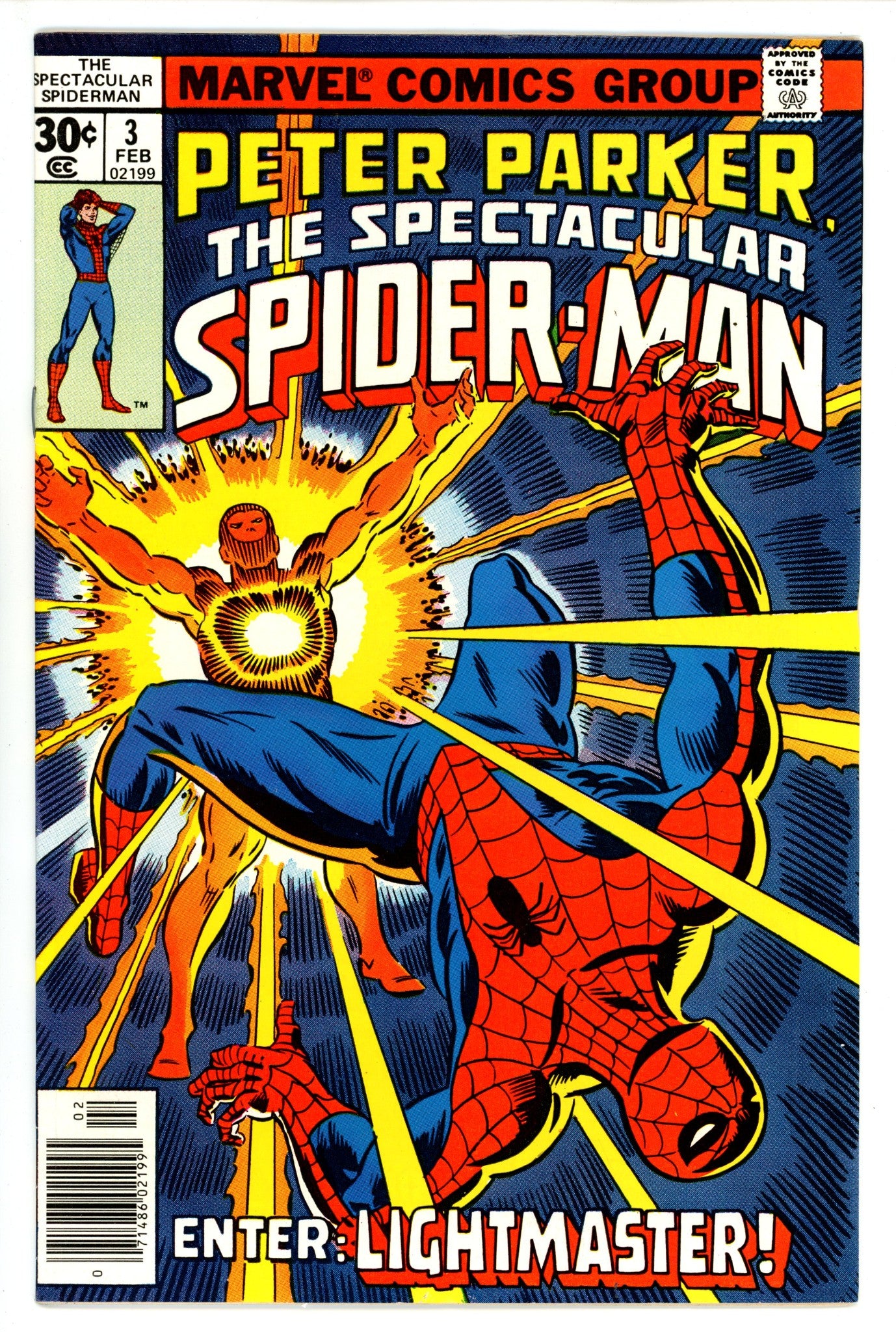 The Spectacular Spider-Man Vol 1 3 VF- (7.5) (1977) 