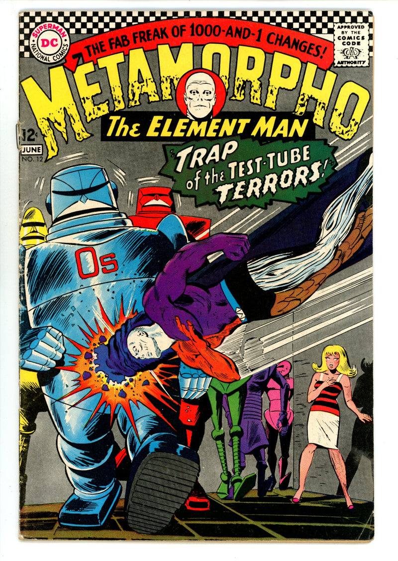 Metamorpho Vol 1 12 VG+ (4.5) (1967) 