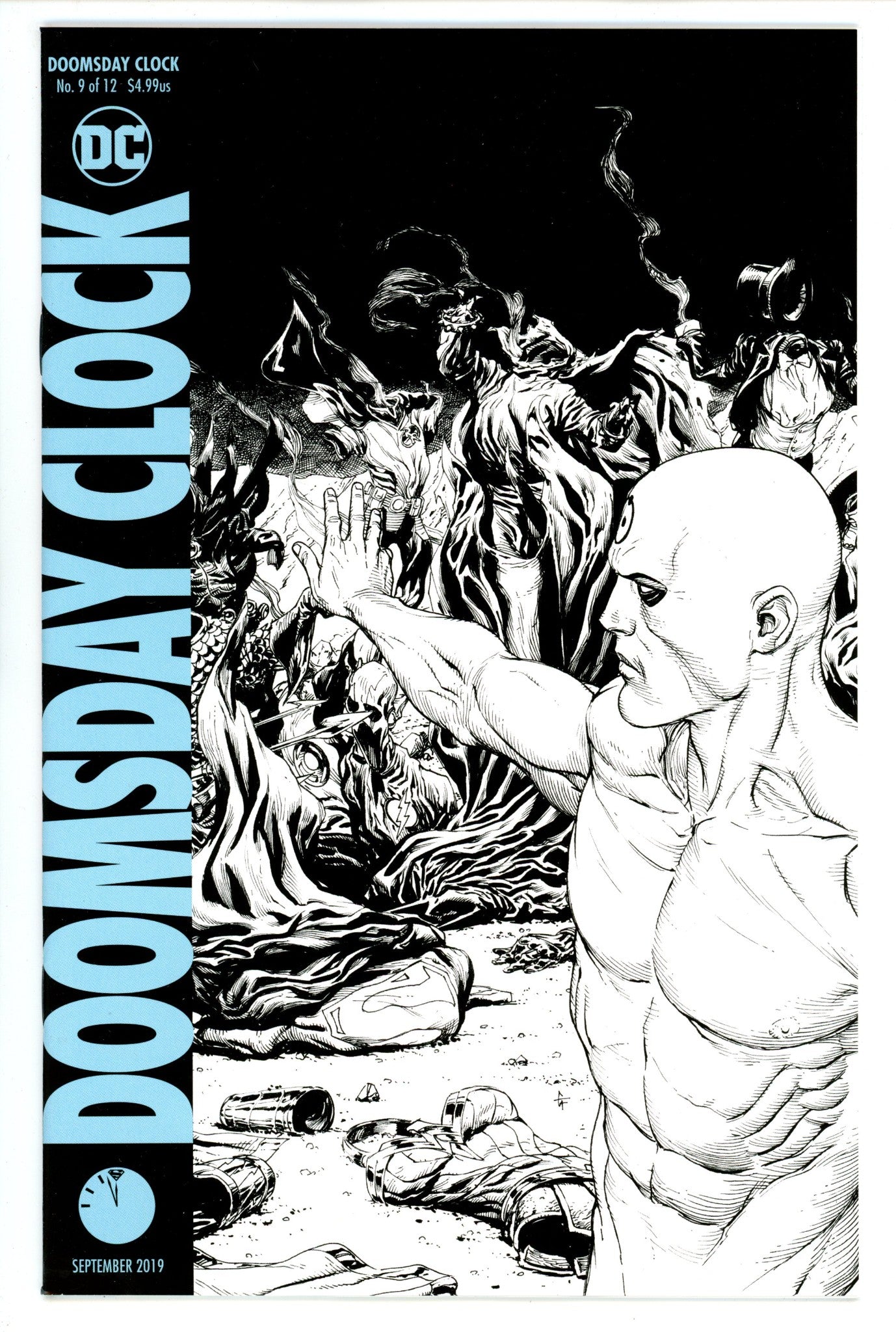 Doomsday Clock 9 High Grade (2019) 2nd Print 