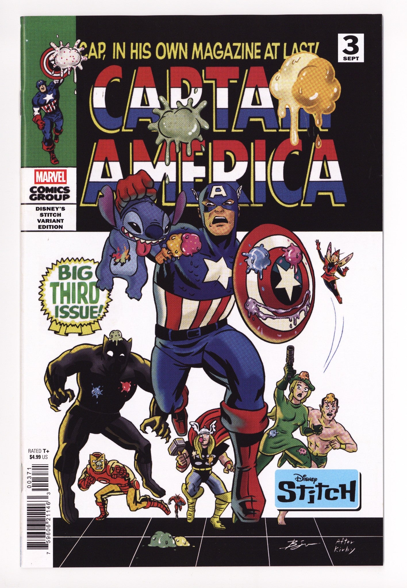 Captain America Vol 12 3 Su Variant (2025)