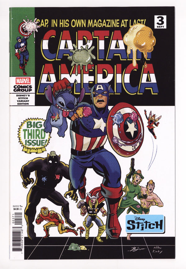 Captain America Vol 12 3 Su Variant (2025)