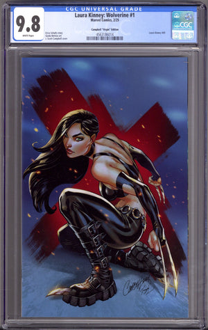 Laura Kinney: Wolverine 1 (69) CGC 9.8 (NM/M) (2025) Campbell Virgin Incentive Variant