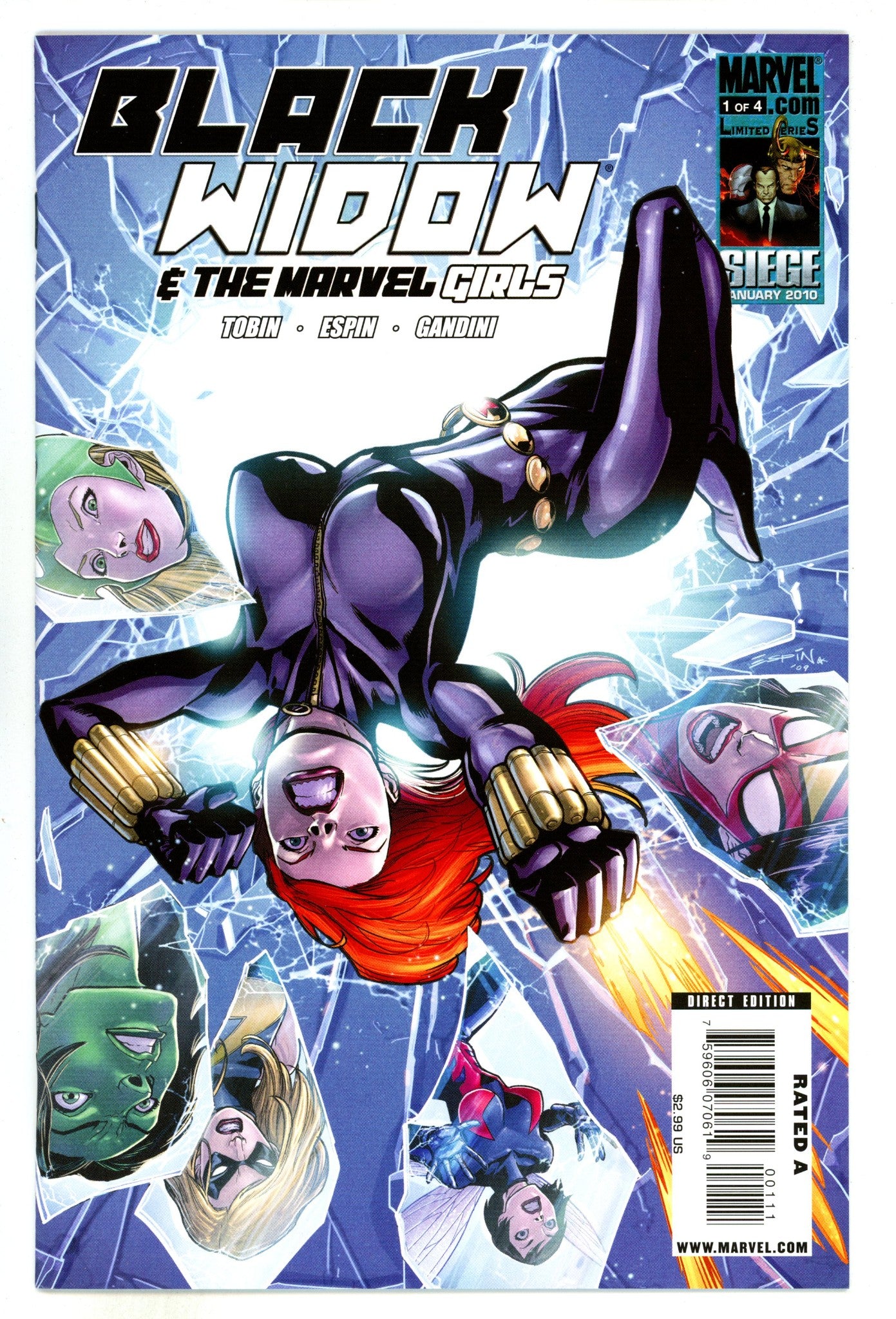 Black Widow & The Marvel Girls 1 High Grade (2010) 