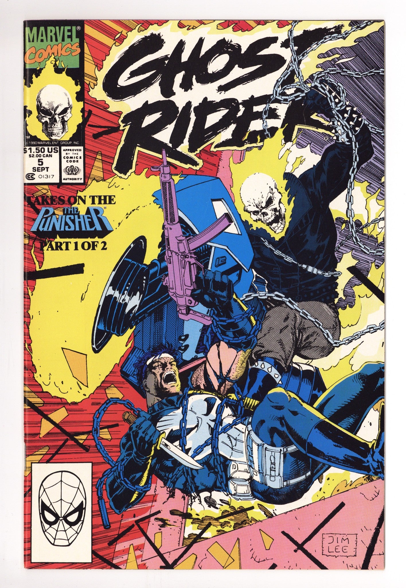 Ghost Rider Vol 2 5 High Grade (1990) 