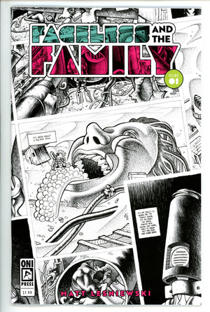 Faceless And The Family 1 Lesniewski Sketch Incentive Variant NM (2023)