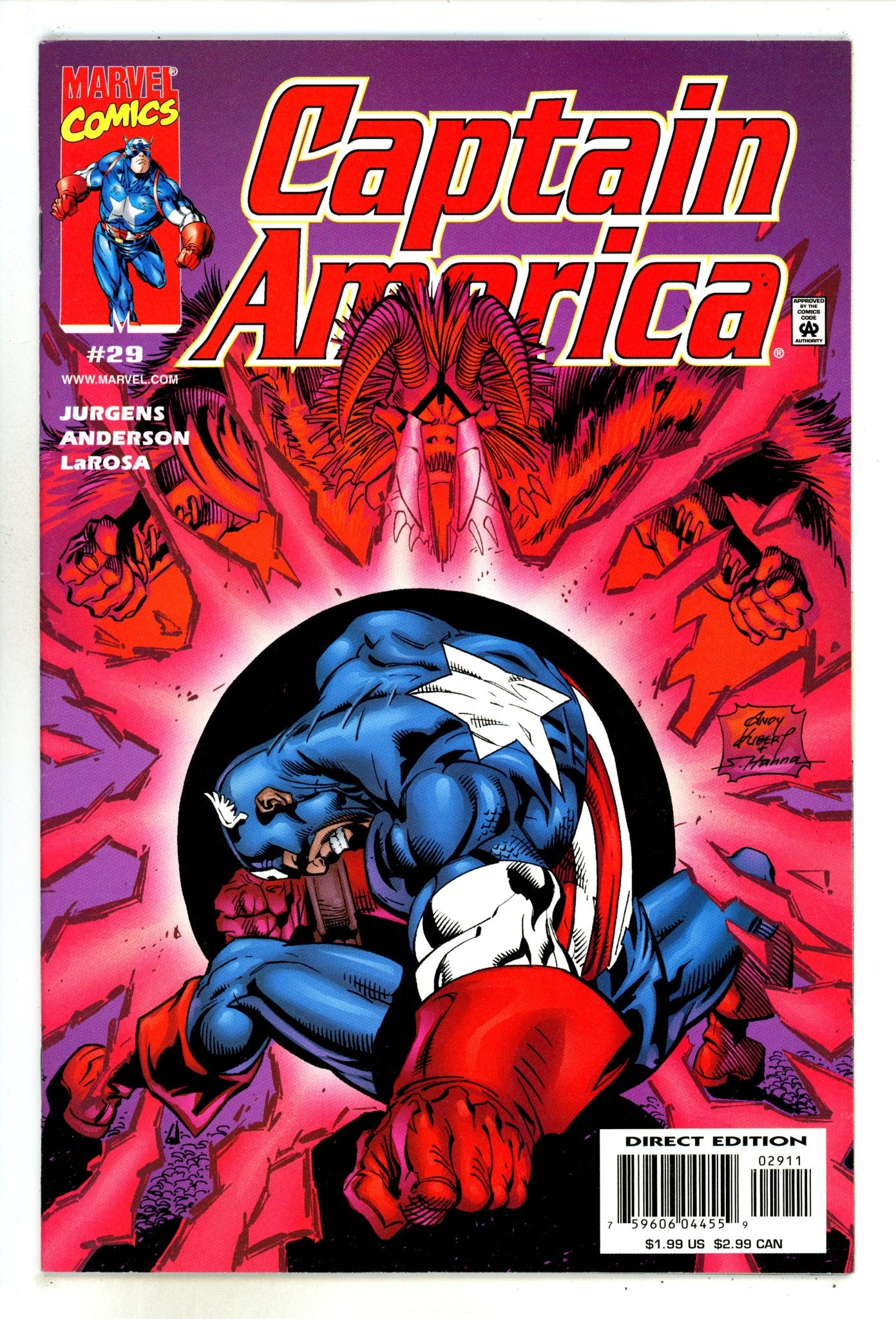 Captain America Vol 3 29 High Grade (2000) 