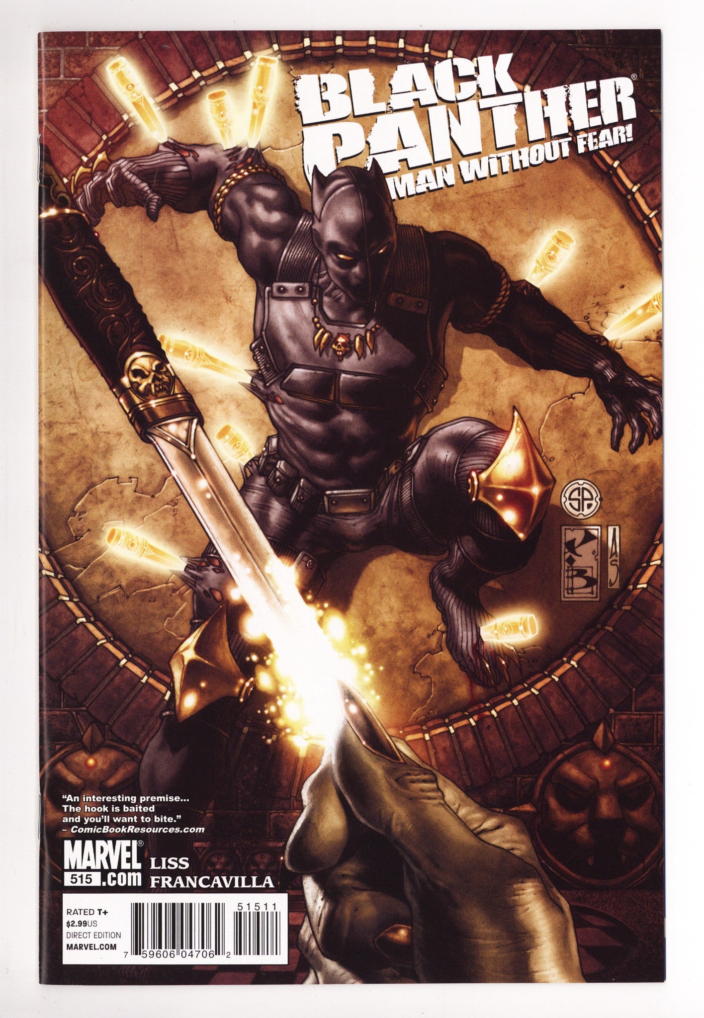 Black Panther: The Man without Fear 515 High Grade (2011) 