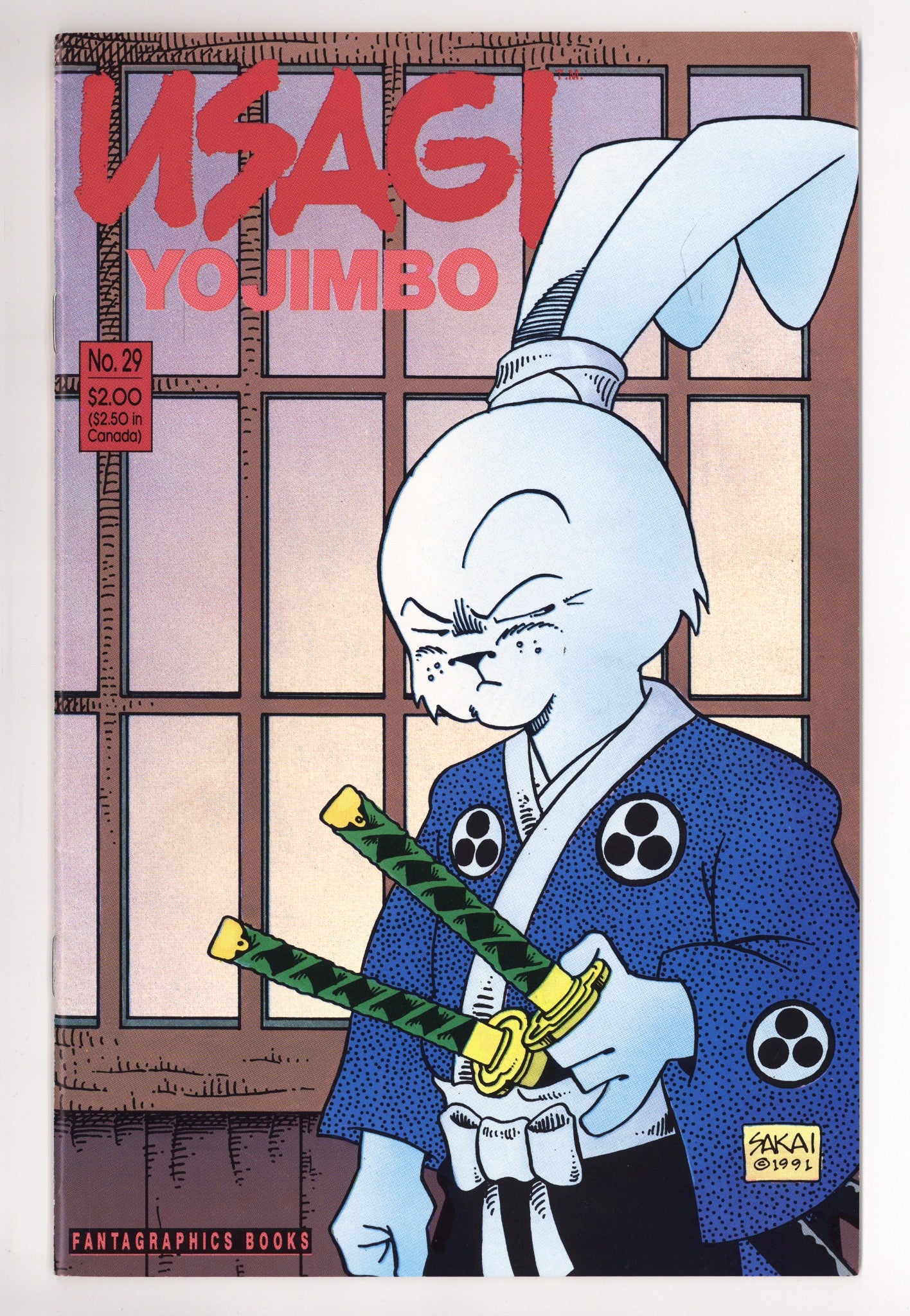 Usagi Yojimbo Vol 1 29 Mid Grade (1991) 