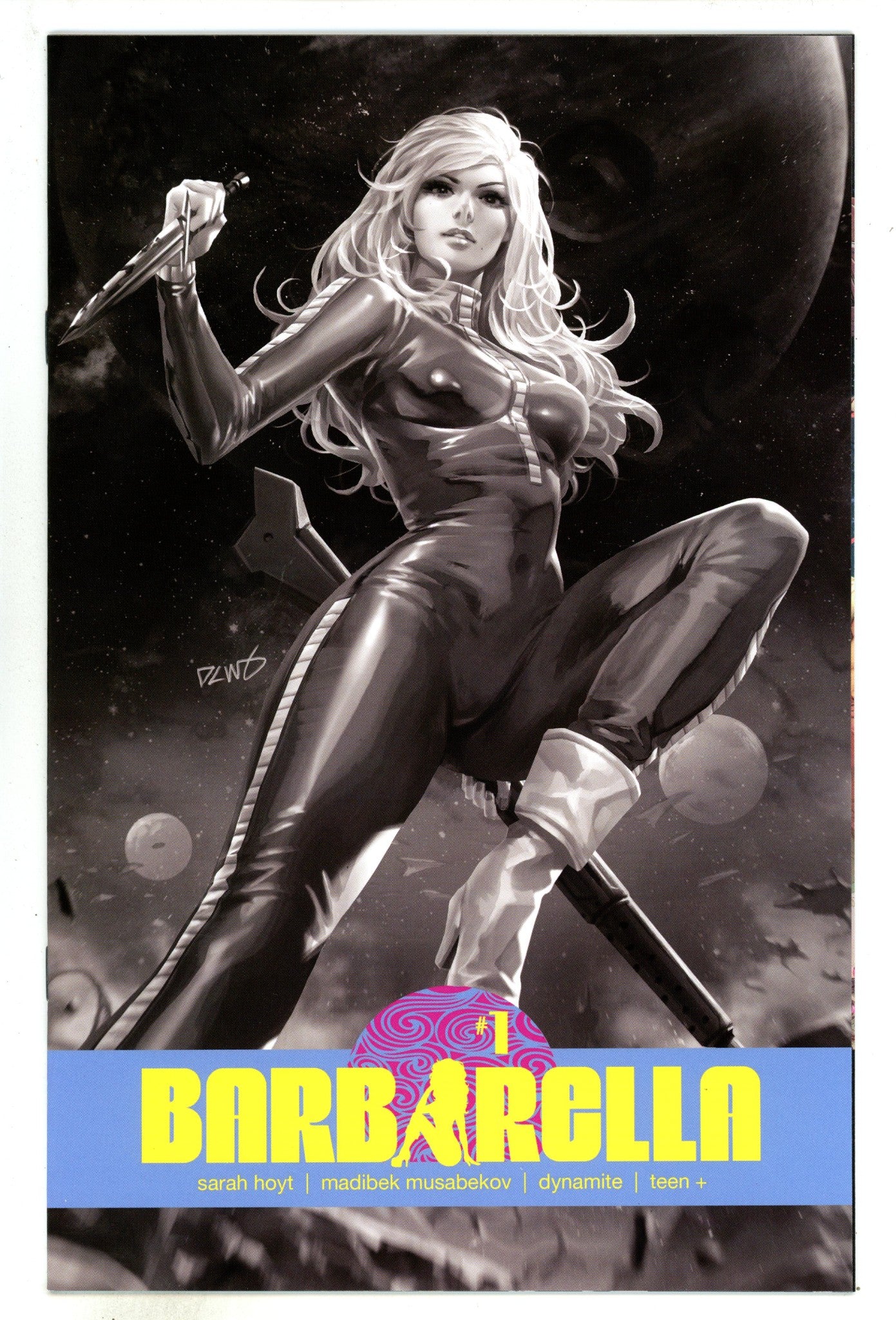 Barbarella Vol 2 1 NM- (9.2) (2021) Chew B&W Incentive Variant 