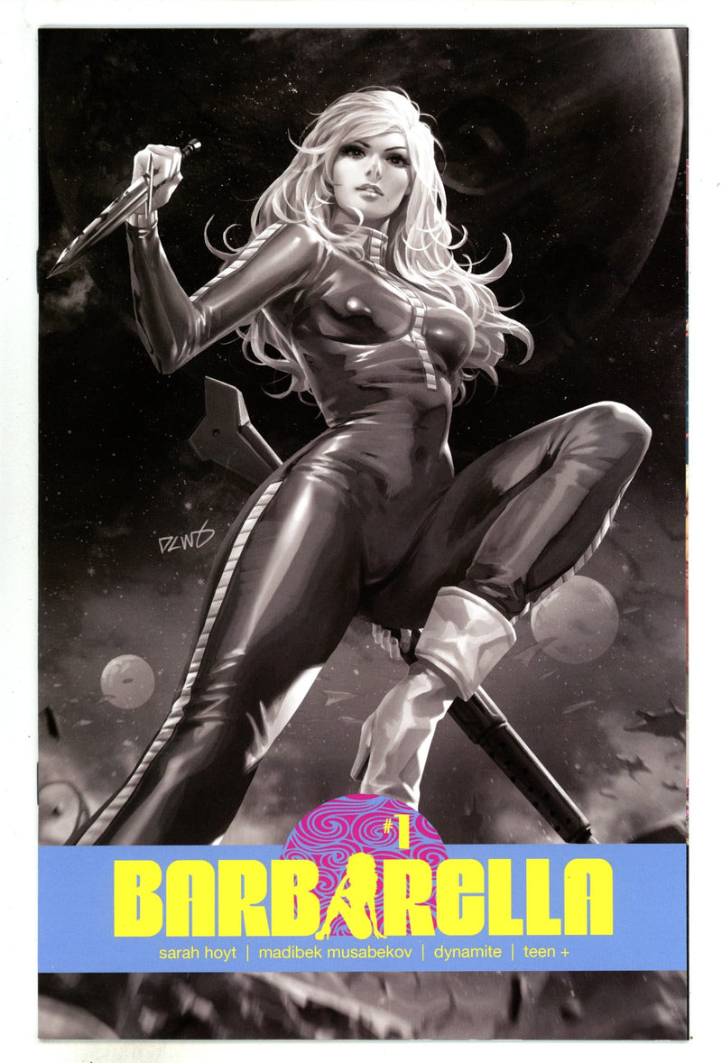Barbarella Vol 2 1 NM- (9.2) (2021) Chew B&W Incentive Variant 